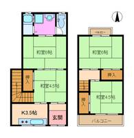 物件の間取り画像