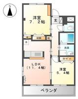 物件の間取り画像