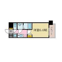 愛知県名古屋市中村区亀島2(マンション)の賃貸物件の間取り