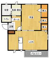 ユーガイアIの間取り