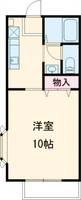 栃木県宇都宮市簗瀬1(アパート)の賃貸物件の間取り