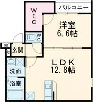 フジパレス堺諏訪森I番館の間取り