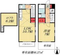千葉県市川市市川2(一戸建)の賃貸物件の間取り