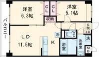 物件の間取り画像