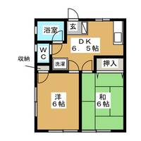 メゾンドアゼリアの間取り