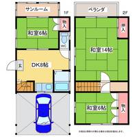 茨城県鹿嶋市大字中(一戸建)の賃貸物件の間取り