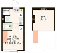 物件の間取り画像