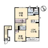 広島県呉市音戸町波多見5(アパート)の賃貸物件の間取り