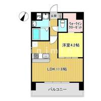 熊本県熊本市中央区水前寺3(マンション)の賃貸物件の間取り