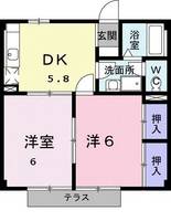 物件の間取り画像