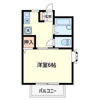 神奈川県川崎市中原区上小田中7(アパート)の賃貸物件の間取り