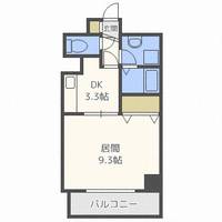 マッシモ北3条の間取り