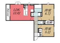 物件の間取り画像
