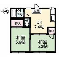 物件の間取り画像