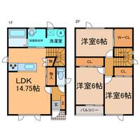 物件の間取り画像