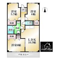 物件の間取り画像