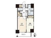 東京都墨田区本所1(マンション)の賃貸物件の間取り