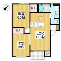 セントインプロスの間取り