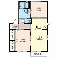新潟県長岡市三ツ郷屋町(アパート)の賃貸物件の間取り