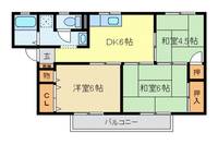 エレガントハイツの間取り