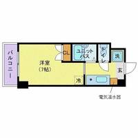 東京都渋谷区東3(マンション)の賃貸物件の間取り