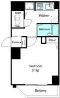 東京都江東区亀戸3(マンション)の賃貸物件の間取り