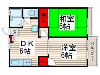 メゾンヨシノ第二の間取り