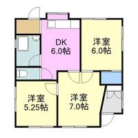山口県岩国市旭町2(一戸建)の賃貸物件の間取り