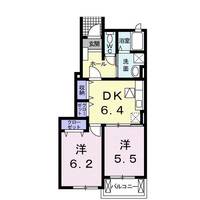アルモニーBの間取り
