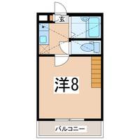 福島県郡山市笹川1(アパート)の賃貸物件の間取り