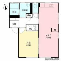 カサグランデM A棟の間取り
