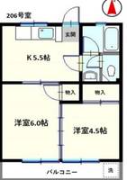 物件の間取り画像