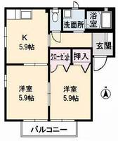 物件の間取り画像