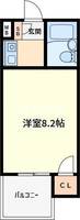 大阪府大阪市阿倍野区美章園1(マンション)の賃貸物件の間取り