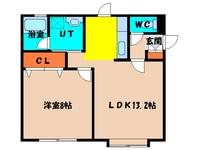 ラプラージュB棟の間取り