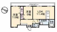物件の間取り画像