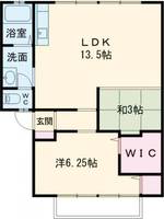 兵庫県小野市神明町(アパート)の賃貸物件の間取り