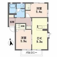 ハウス・パディFの間取り