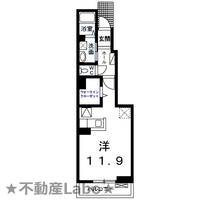 徳島県板野郡藍住町乙瀬字中田(アパート)の賃貸物件の間取り