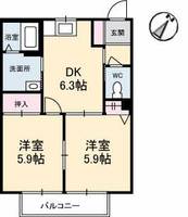 物件の間取り画像