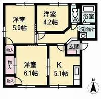 物件の間取り画像