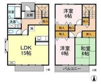 ロイヤルガーデン六番館の間取り