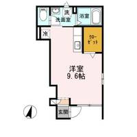 愛知県額田郡幸田町大字菱池字池端(アパート)の賃貸物件の間取り