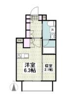 エステムコート東京雑色の間取り