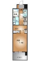 栃木県宇都宮市今泉町(マンション)の賃貸物件の間取り