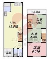 物件の間取り画像