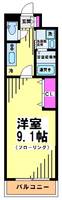 東京都狛江市中和泉5(マンション)の賃貸物件の間取り