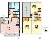 物件の間取り画像