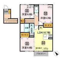 物件の間取り画像