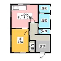 三重県伊賀市平野見能(一戸建)の賃貸物件の間取り